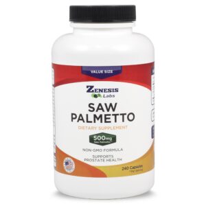 Version 1.0.0 Zenesis Labs Saw Palmetto 240 cápsulas extracto 500mg