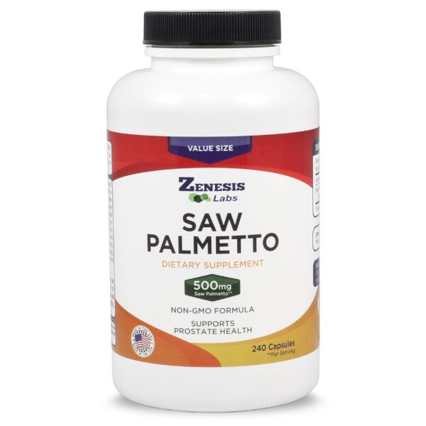 Zenesis Labs Saw Palmetto 240 cápsulas extracto 500mg