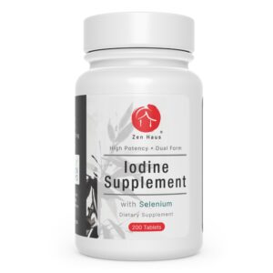 Frente del envase Zen Haus Iodine Complex