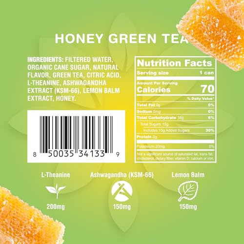 Lata de Zenjoy bebida relajante con té verde calma