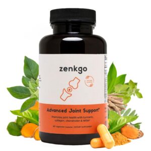 Frasco de Zenkgo Joint Support con etiqueta