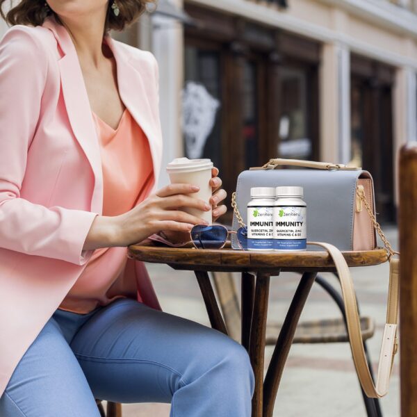 Etiqueta nutricional Zenrenu Quercetina 700 mg