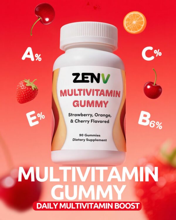 Vista cercana de gomitas de fruta