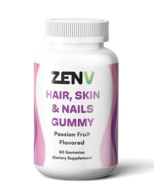 Frente de envase ZENV gomitas de la pasión