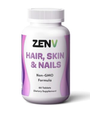Frasco de ZENV Hair Skin & Nails