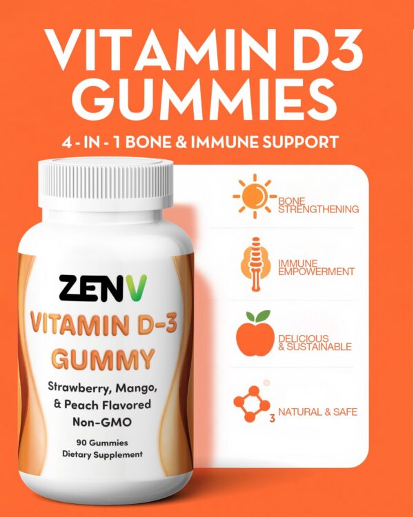 Gomitas sabor bayas mango durazno en frasco