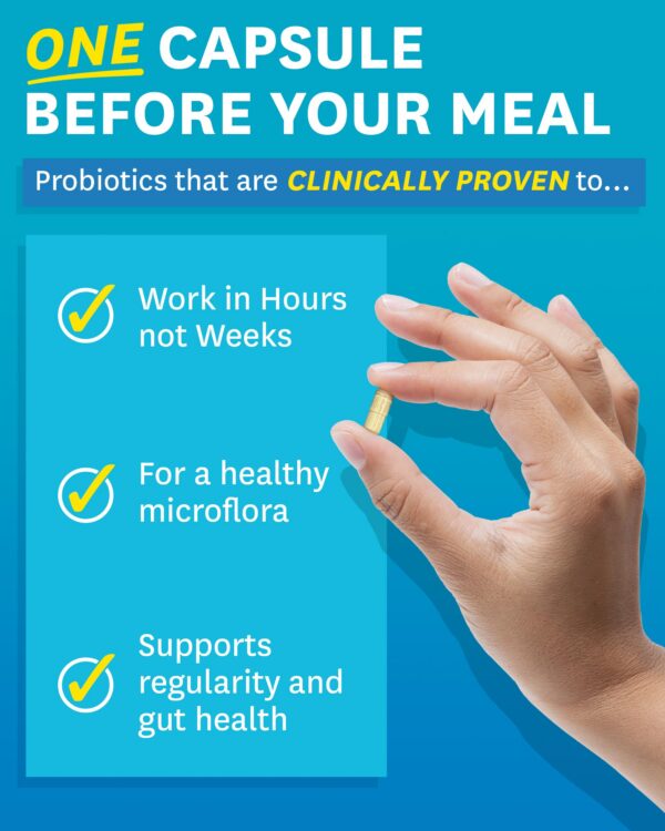 Interior del empaque con cápsulas visibles