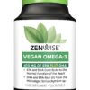 Version 1.0.0 Botella de Zenwise Health Omega 3 vegano con DHA y EPA