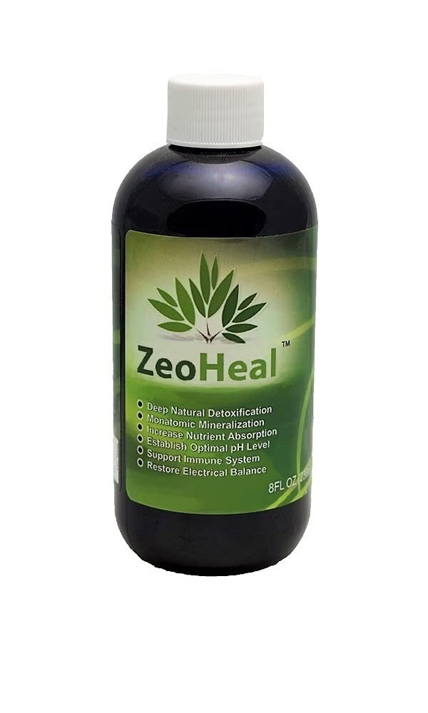 Version 1.0.0 ZeoHeal frasco mineral 8 oz