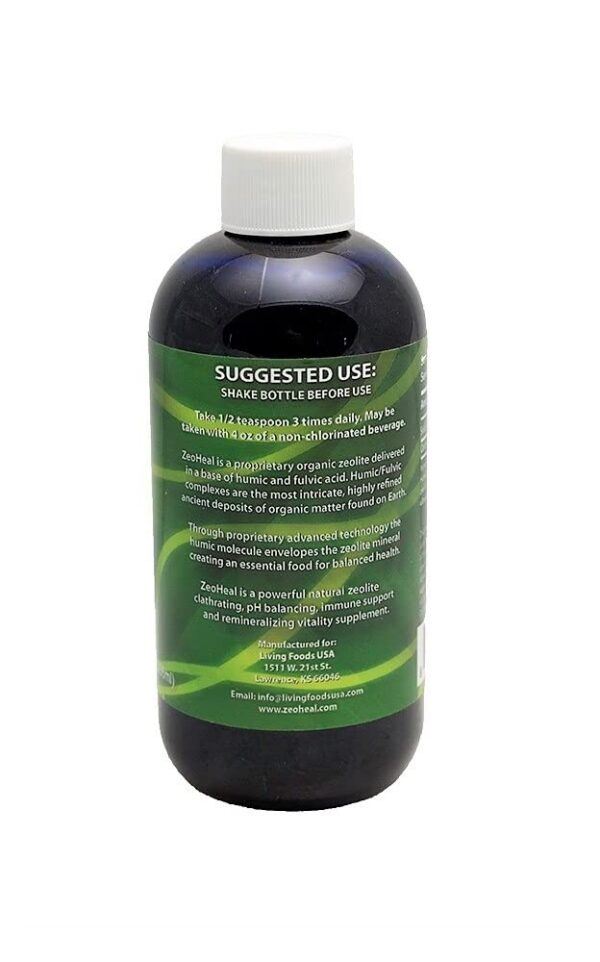 Version 1.0.0 Frasco ZeoHeal primer plano