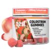 Zest Colostrum Supplement Gummy Chews en paquete