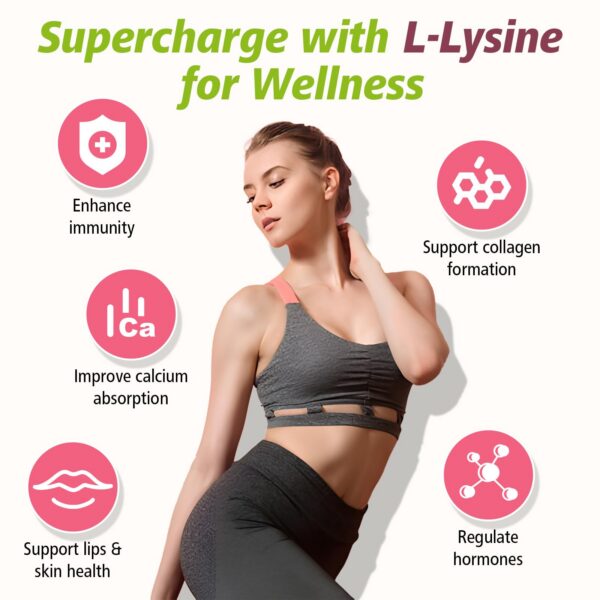 Version 1.0.0 Etiqueta lateral L-Lysine gomitas