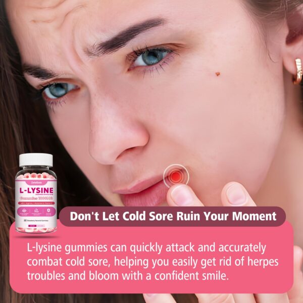 Frasco de L-Lysine gomitas