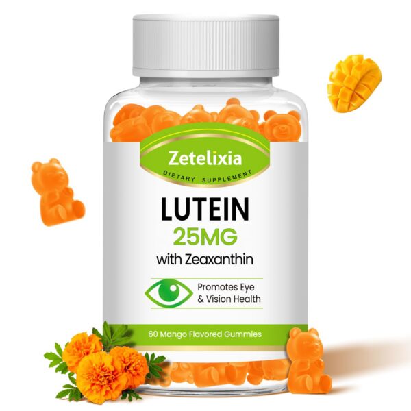 Gomitas Zetelixia Luteína 25 mg frasco