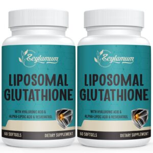 Frente del frasco glutatión liposomal 2400 mg