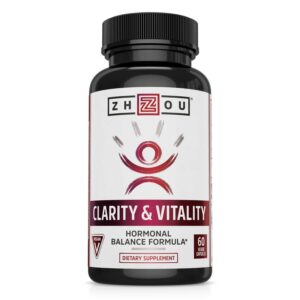 ZHOU Clarity & Vitality frasco y etiqueta