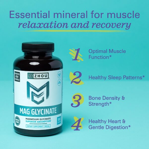 Etiqueta frontal con información del producto Zhou