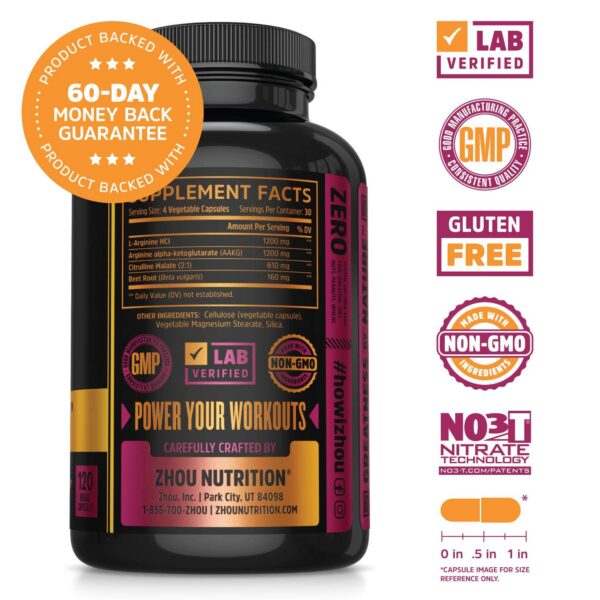 ZHOU botella lateral de óxido nítrico