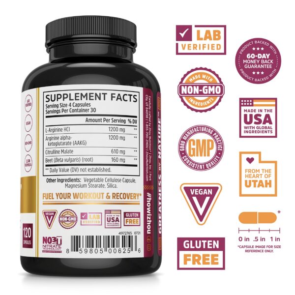 ZHOU etiqueta de producto óxido nítrico