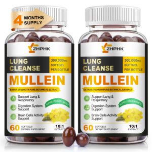 Suplemento ZHPHK extracto de hoja de gordolobo para pulmones