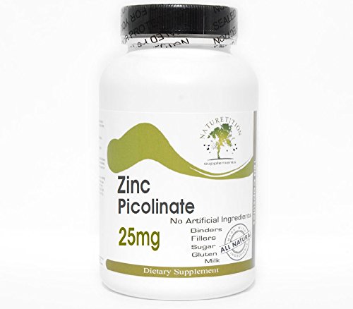 Frasco de Zinc Picolinate 25 mg Naturetition