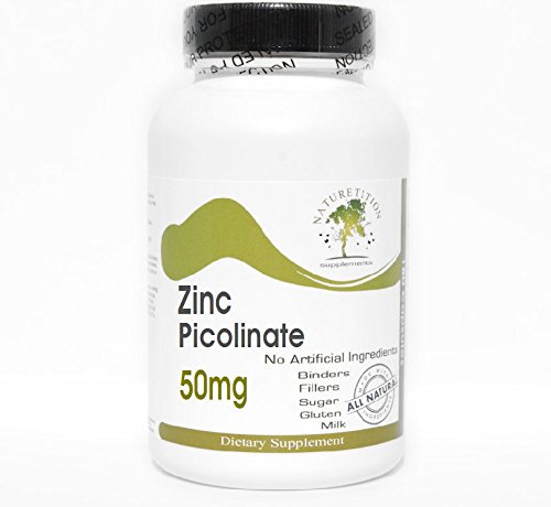 Zinc picolinato 50 mg cápsulas y envase