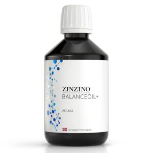 ZINZINO BalanceOil AquaX Omega-6:3 frasco frontal