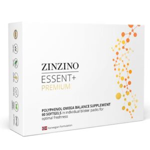 Caja Zinzino Essent+ suplemento omega y vitamina D