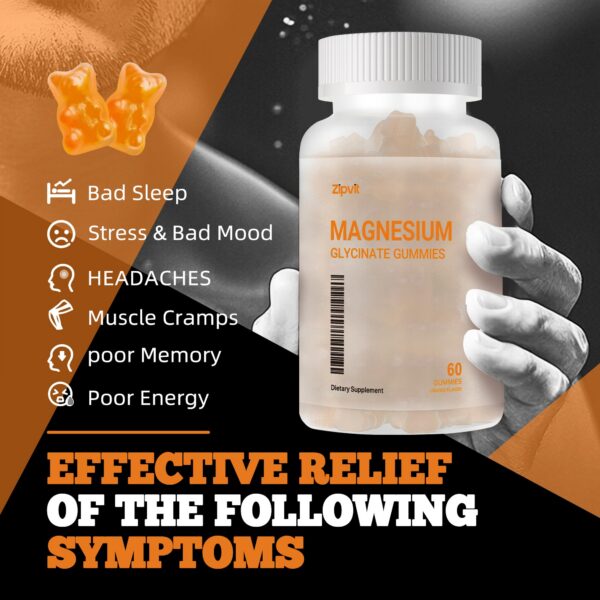 Zipvit gomitas magnesio glycinato ingredientes