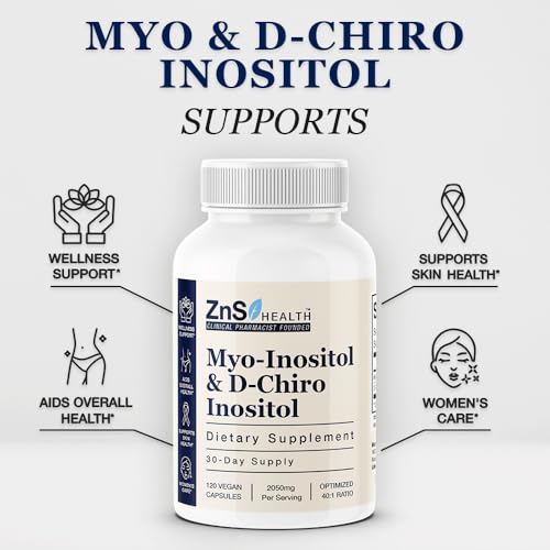 Etiqueta frontal del ZnS Myo-Inositol