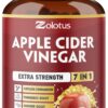 Zolotus cápsulas vinagre sidra de manzana 7 en 1 frasco