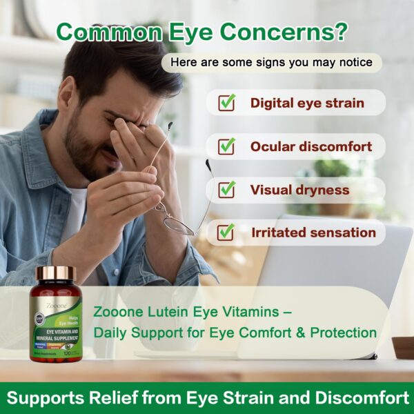 Version 1.0.0 Zooone Eye Vitamin Label Closeup