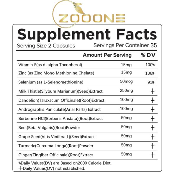 Ingredientes leche de cardo y hierbas