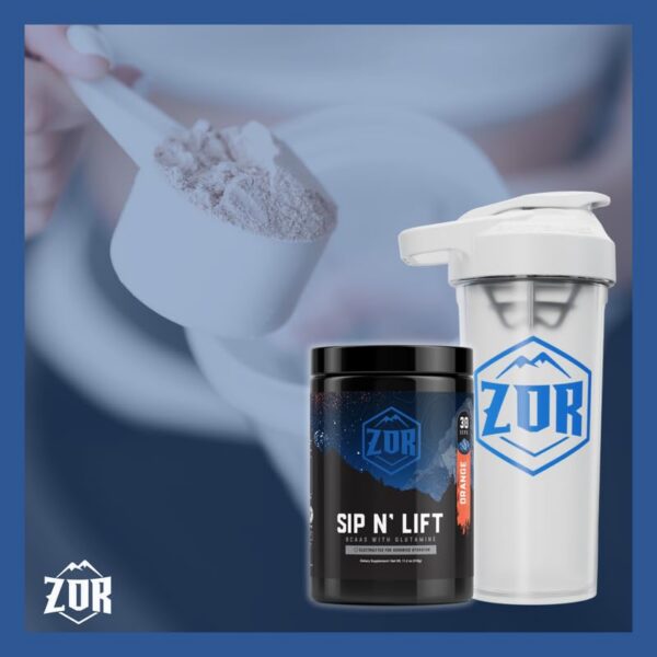 Conjunto de BCAA en frasco