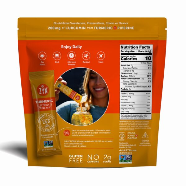 Version 1.0.0 Sabor Passion Fruit y envase