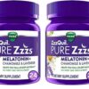 ZzzQuil Pure Zzzs gomitas melatonina para dormir sabor vainilla y bayas