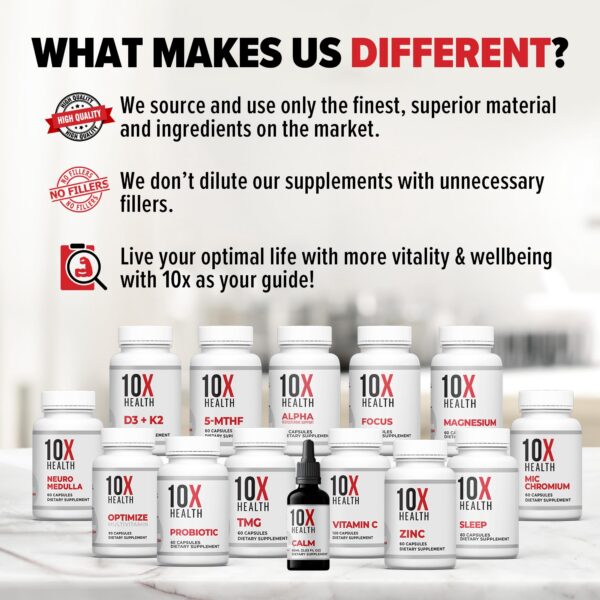 Producto de gomitas multivitamínicas 10X Health