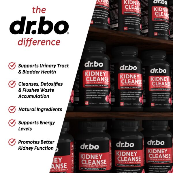 Suplemento DR. BO limpieza intestinal y renal natural