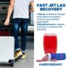 Frasco de 1Above Jet Lag Tablets Berry