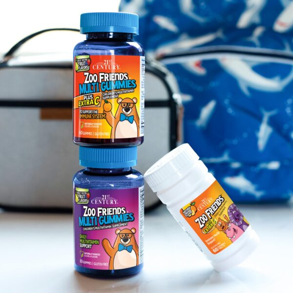 Version 1.0.0 21st Century suplementos Zoo Friends tabletas masticables