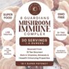 8 Guardians Suplemento de Hongos con ingredientes