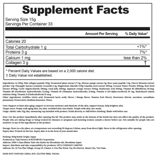 Botella sobre fondo blanco mostrando 16.9 oz