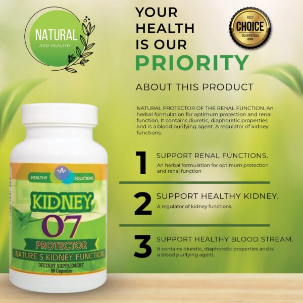 A Healthy Solutions protector natural de riñones y hígado