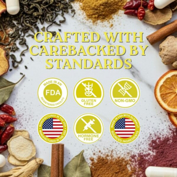 Absorción mejorada con BioPerine