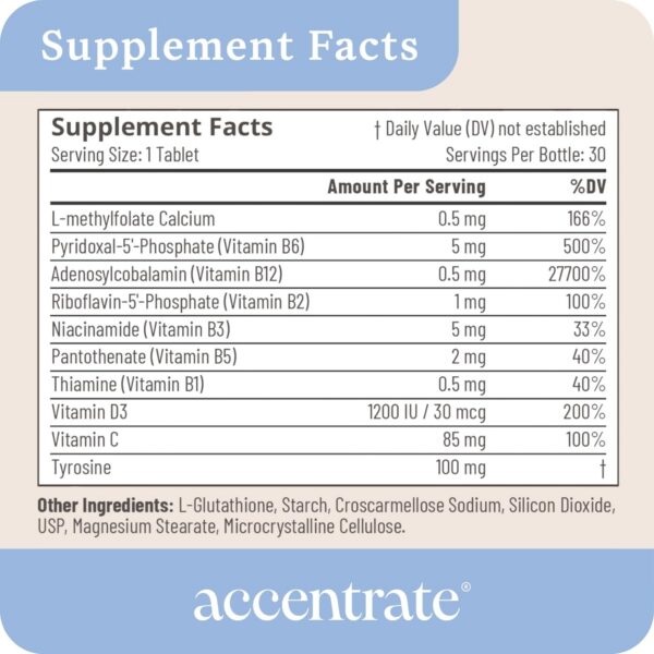 Frasco con tapa y logotipo Accentrate