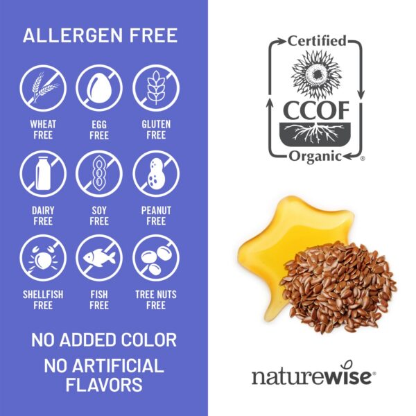 Version 1.0.0 Cápsulas omega 3 6 9 prensadas en frío NatureWise linaza