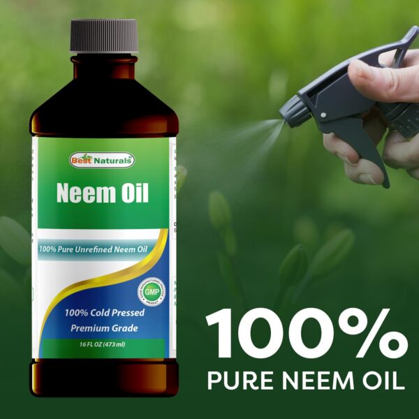 Aceite de neem sin refinar Best Naturals 16 onzas