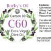 Aceite oliva virgen extra C60 Bucky's Oil visión lateral
