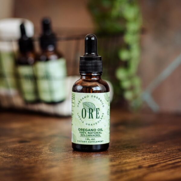 Aceite ORE orégano natural 1 oz 80 carvacrol para bienestar