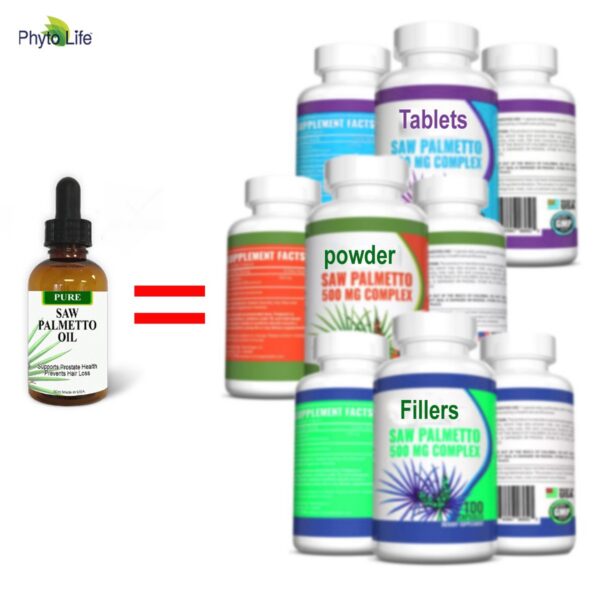 Aceite puro Saw Palmetto para mejorar sueño y salud masculina